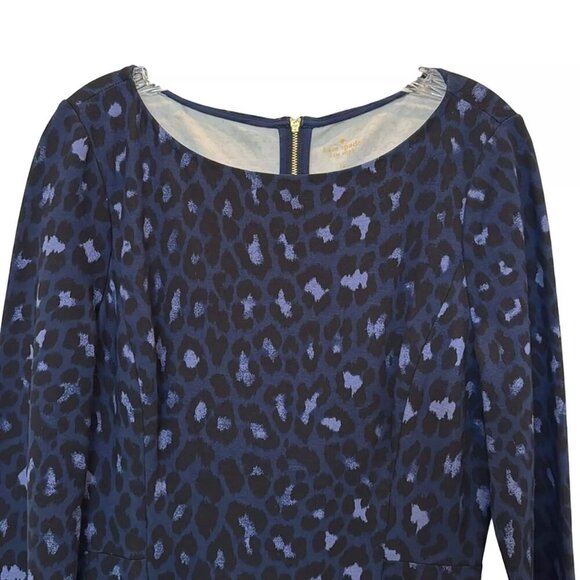 Kate Spade New York Broome Street Leopard Ponte Dress Size 12 - Picture 5 of 8